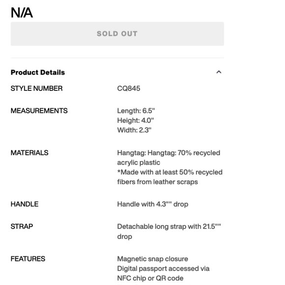 COACH BAG - Mini Ergo - Checkered Leather - Picture 14 of 14